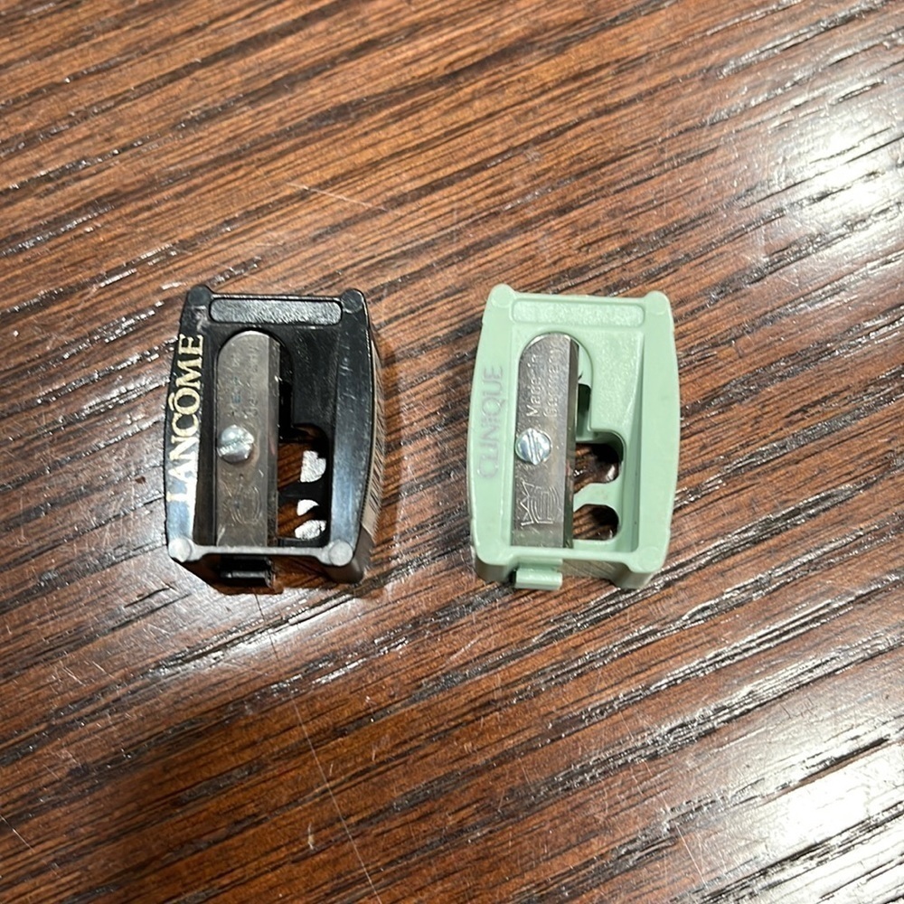 2 sharpener- Lancome and Clinique